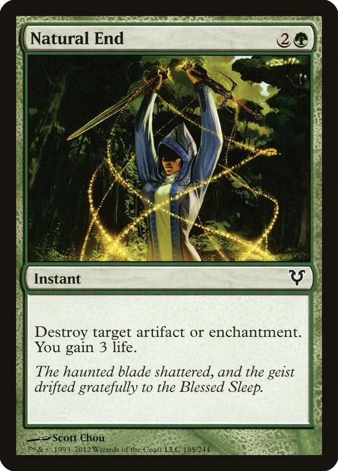Natural End [Avacyn Restored] 185