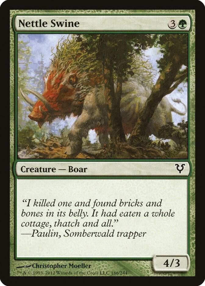 Nettle Swine [Avacyn Restored] 186