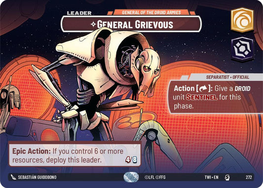 General Grievous - General of the Droid Armies (Showcase) [Twilight of the Republic] 272