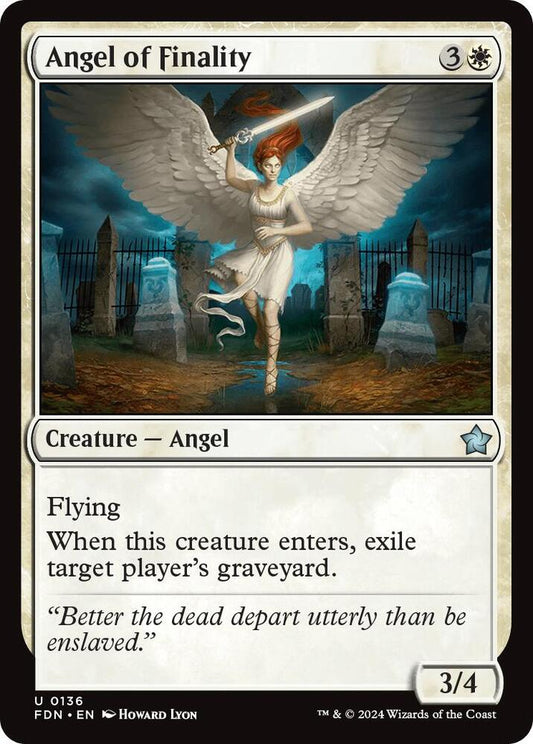 Angel of Finality [Foundations] 136