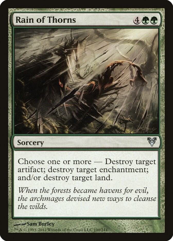 Rain of Thorns [Avacyn Restored] 190