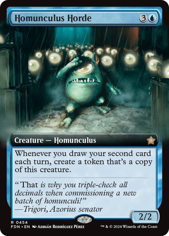Homunculus Horde (Extended Art) [Foundations] 454