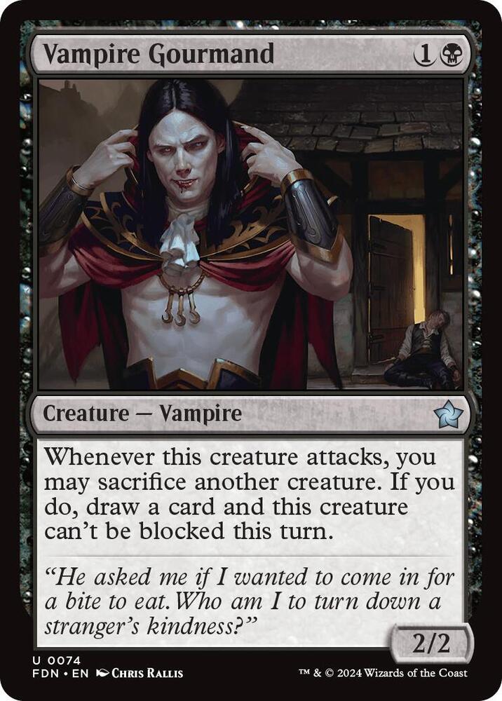 Vampire Gourmand [Foundations] 74