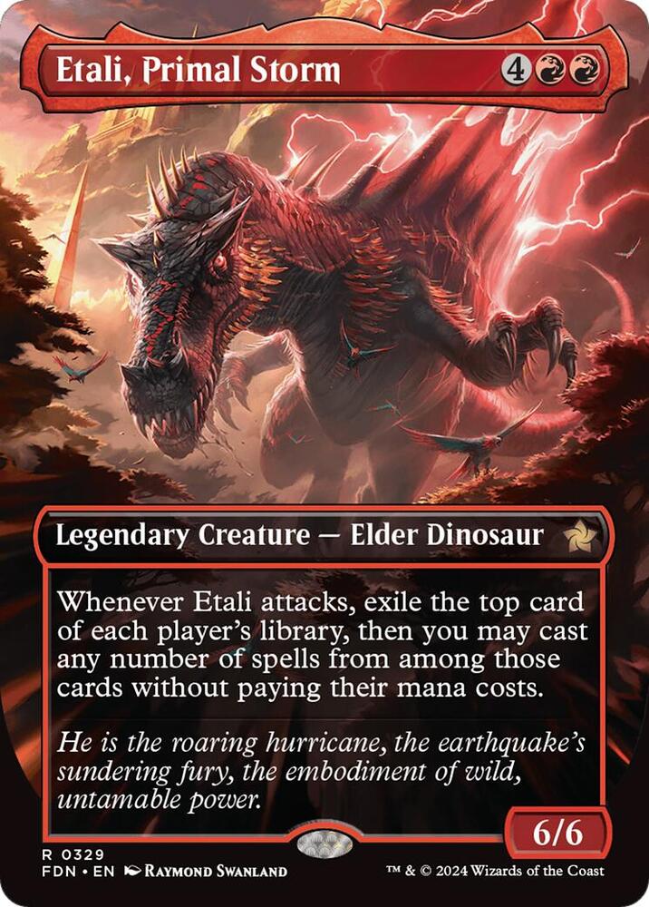 Etali, Primal Storm (Borderless) [Foundations] 329