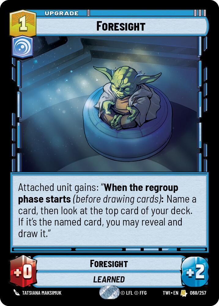 Foresight [Twilight of the Republic] 068/257