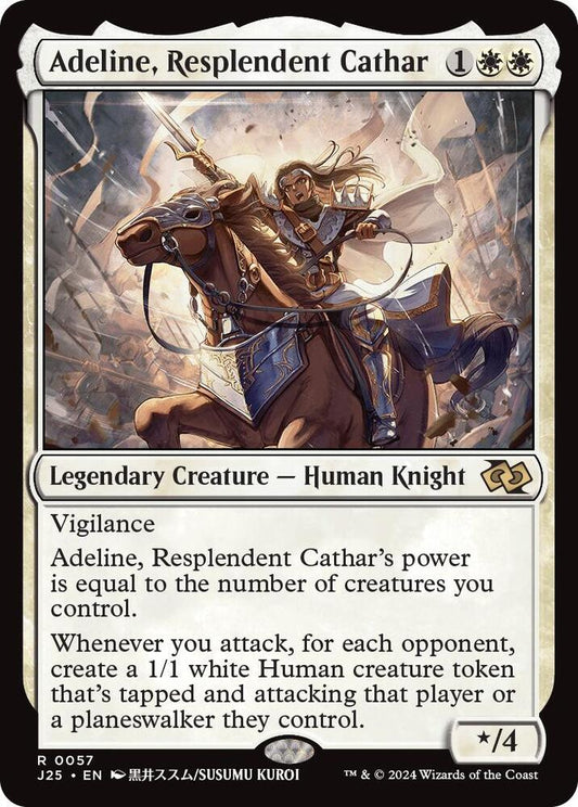 Adeline, Resplendent Cathar (Anime) [Foundations Jumpstart] 57