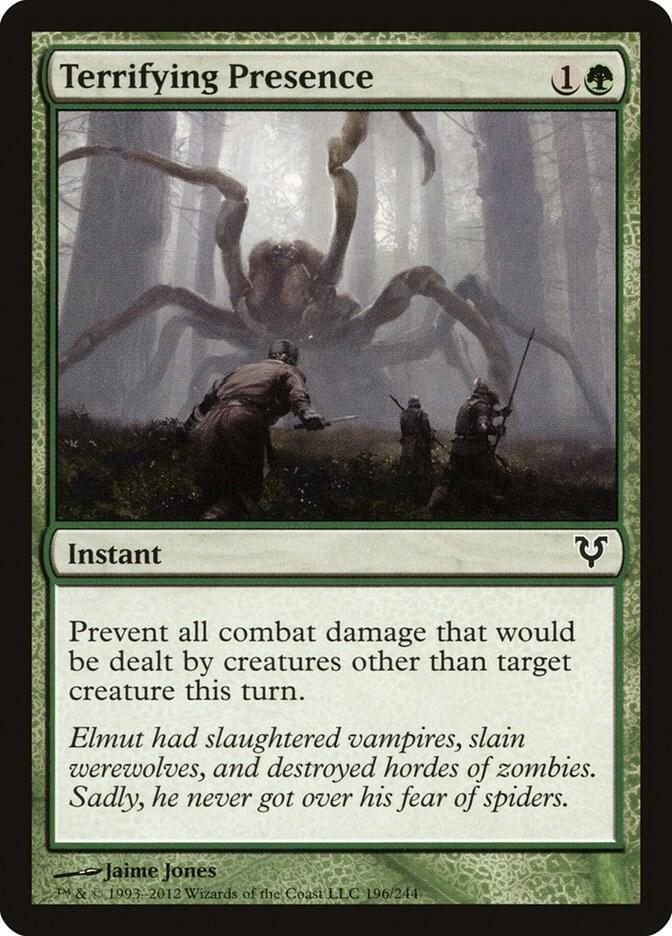 Terrifying Presence [Avacyn Restored] 196