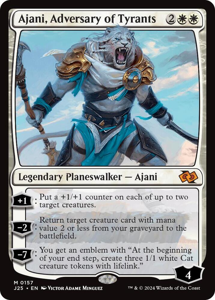 Ajani, Adversary of Tyrants [Foundations Jumpstart] 157