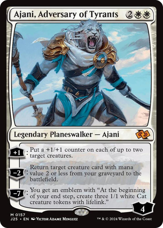 Ajani, Adversary of Tyrants [Foundations Jumpstart] 157