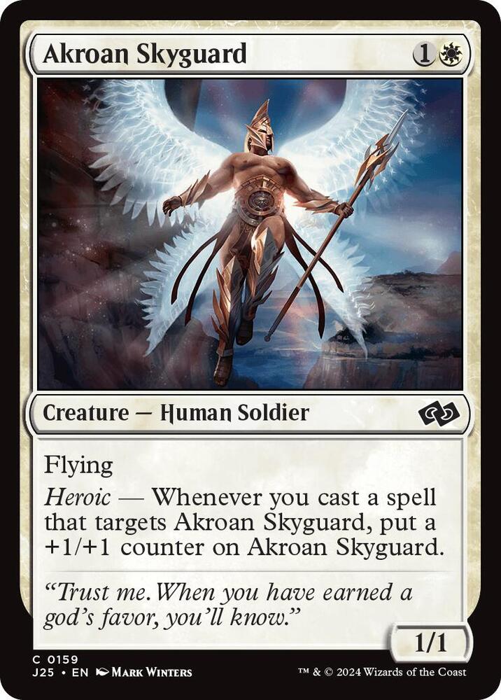 Akroan Skyguard [Foundations Jumpstart] 159