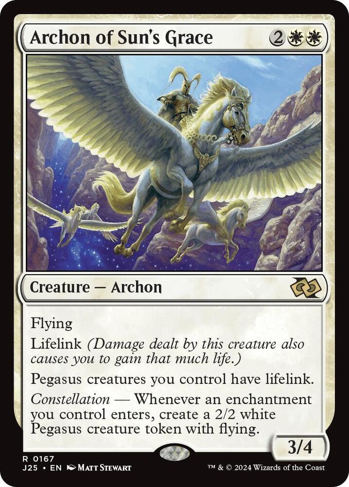 Archon of Sun's Grace [Foundations Jumpstart] 167