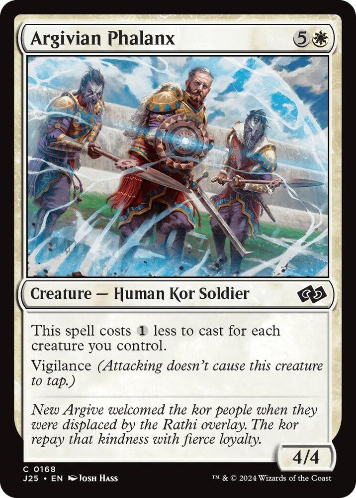 Argivian Phalanx [Foundations Jumpstart] 168