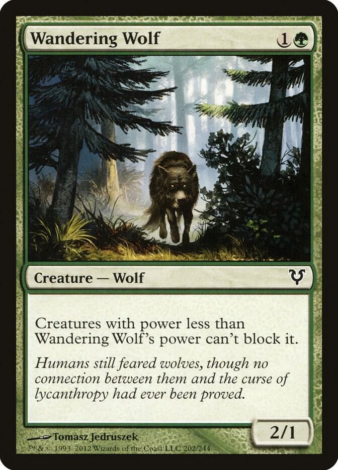 Wandering Wolf [Avacyn Restored] 202