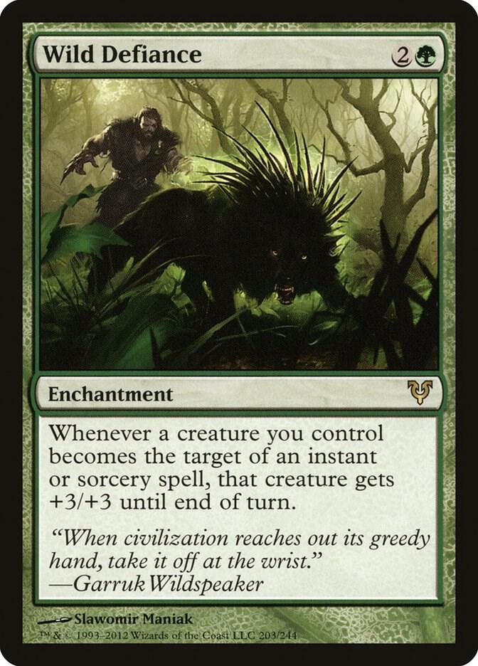 Wild Defiance [Avacyn Restored] 203
