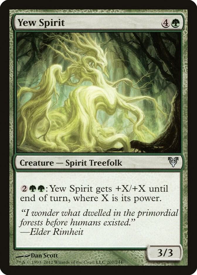 Yew Spirit [Avacyn Restored] 207