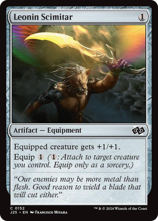 Leonin Scimitar [Foundations Jumpstart] 152