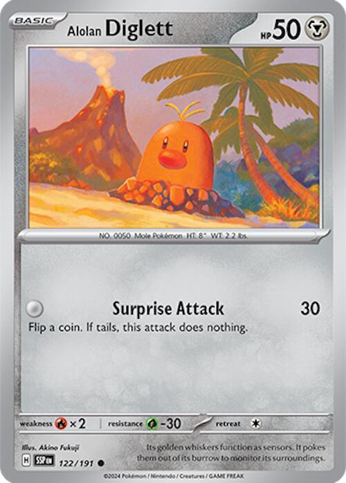 Alolan Diglett [SV08: Surging Sparks] 122/191