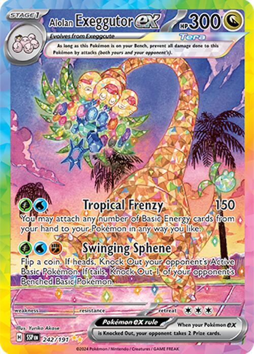 Alolan Exeggutor ex - 242/191 [SV08: Surging Sparks] 242/191