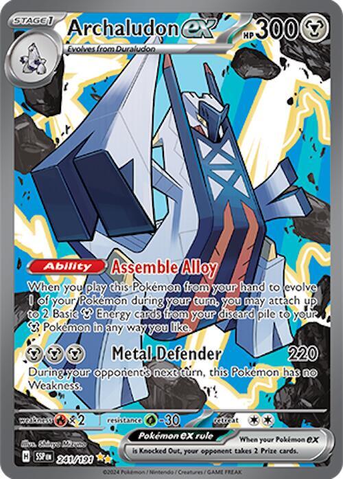 Archaludon ex - 241/191 [SV08: Surging Sparks] 241/191