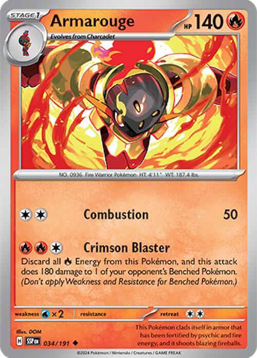 Armarouge [SV08: Surging Sparks] 034/191