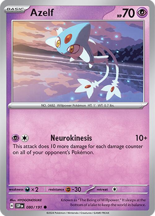 Azelf [SV08: Surging Sparks] 080/191