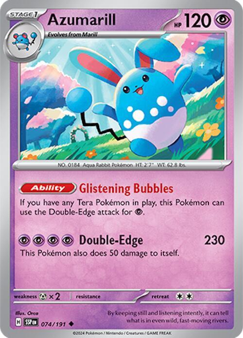 Azumarill [SV08: Surging Sparks] 074/191