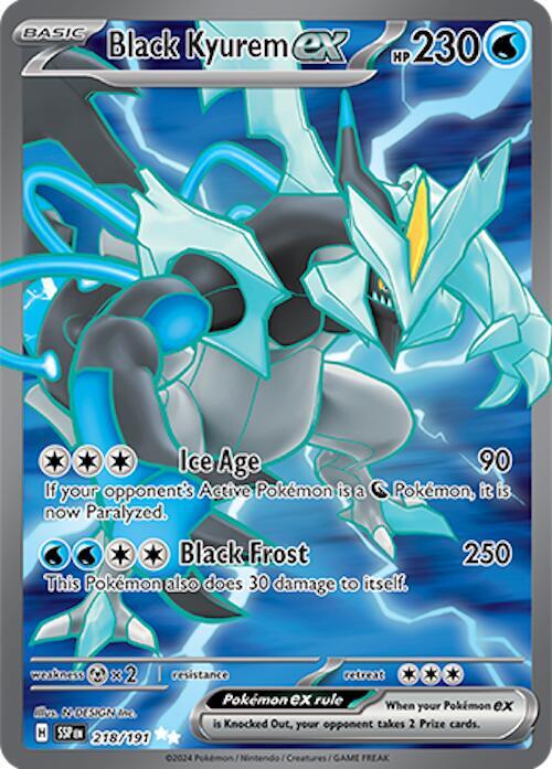 Black Kyurem ex - 218/191 [SV08: Surging Sparks] 218/191