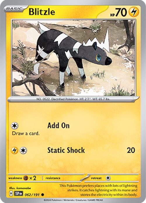 Blitzle [SV08: Surging Sparks] 062/191