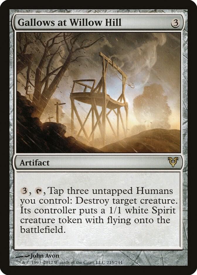 Gallows at Willow Hill [Avacyn Restored] 215