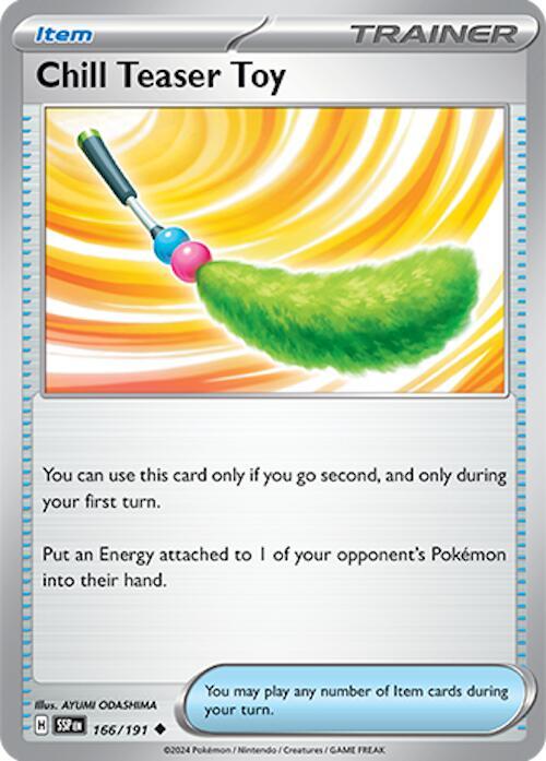 Chill Teaser Toy [SV08: Surging Sparks] 166/191