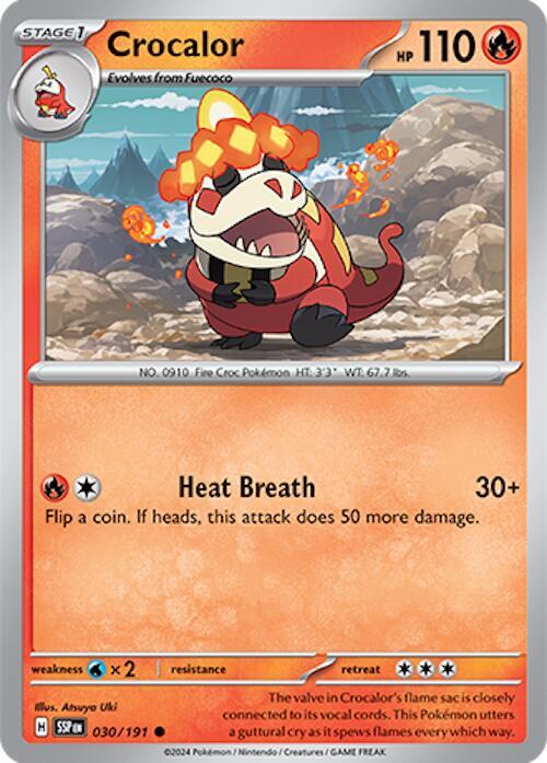Crocalor [SV08: Surging Sparks] 030/191