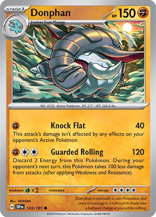 Donphan [SV08: Surging Sparks] 103/191