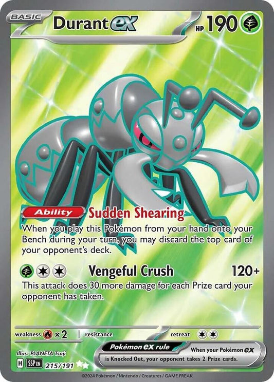 Durant ex - 215/191 [SV08: Surging Sparks] 215/191