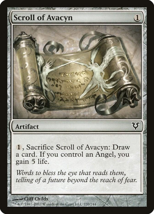 Scroll of Avacyn [Avacyn Restored] 220
