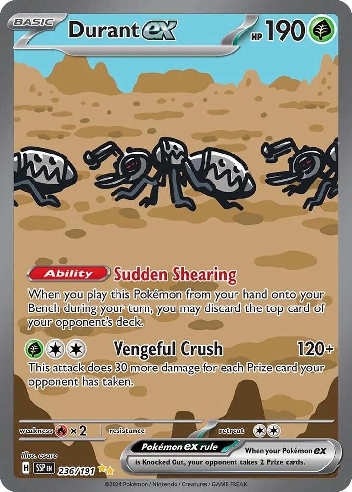 Durant ex - 236/191 [SV08: Surging Sparks] 236/191