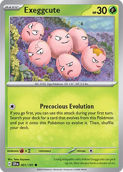 Exeggcute - 001/191 [SV08: Surging Sparks] 001/191