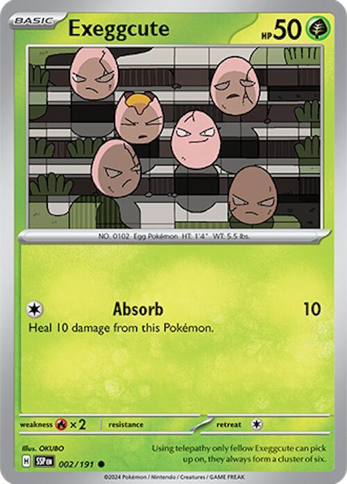 Exeggcute - 002/191 [SV08: Surging Sparks] 002/191