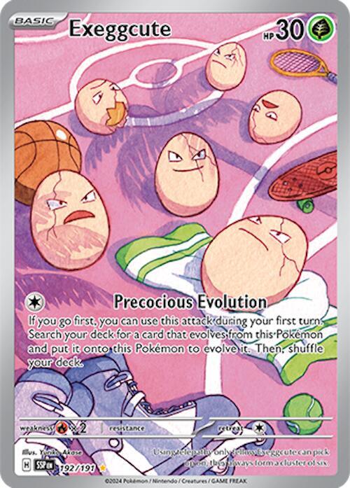 Exeggcute - 192/191 [SV08: Surging Sparks] 192/191