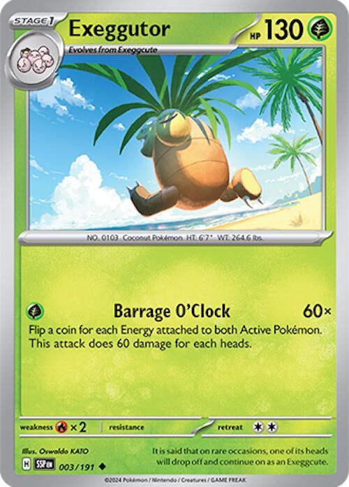 Exeggutor [SV08: Surging Sparks] 003/191
