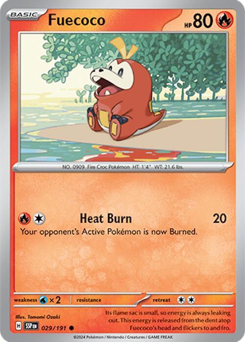 Fuecoco [SV08: Surging Sparks] 029/191