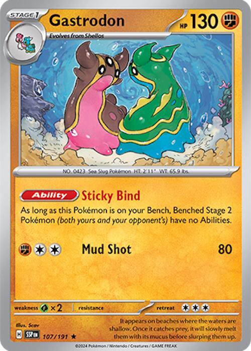 Gastrodon [SV08: Surging Sparks] 107/191
