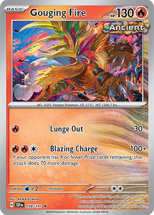 Gouging Fire [SV08: Surging Sparks] 038/191