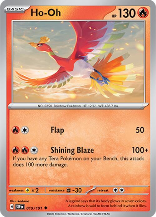 Ho-Oh [SV08: Surging Sparks] 019/191