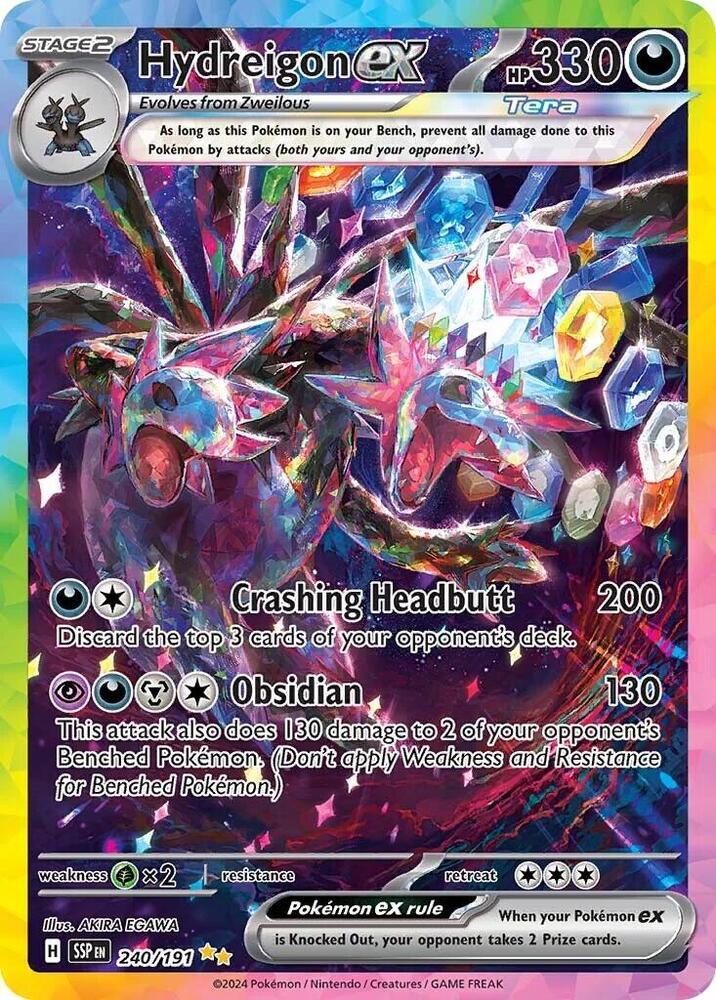 Hydreigon ex - 240/191 [SV08: Surging Sparks] 240/191