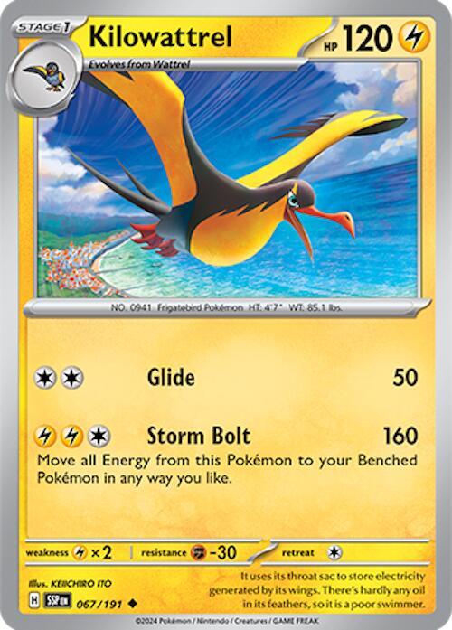 Kilowattrel [SV08: Surging Sparks] 067/191