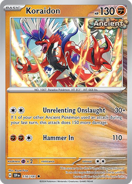 Koraidon [SV08: Surging Sparks] 116/191