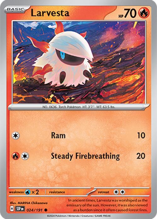 Larvesta - 024/191 [SV08: Surging Sparks] 024/191