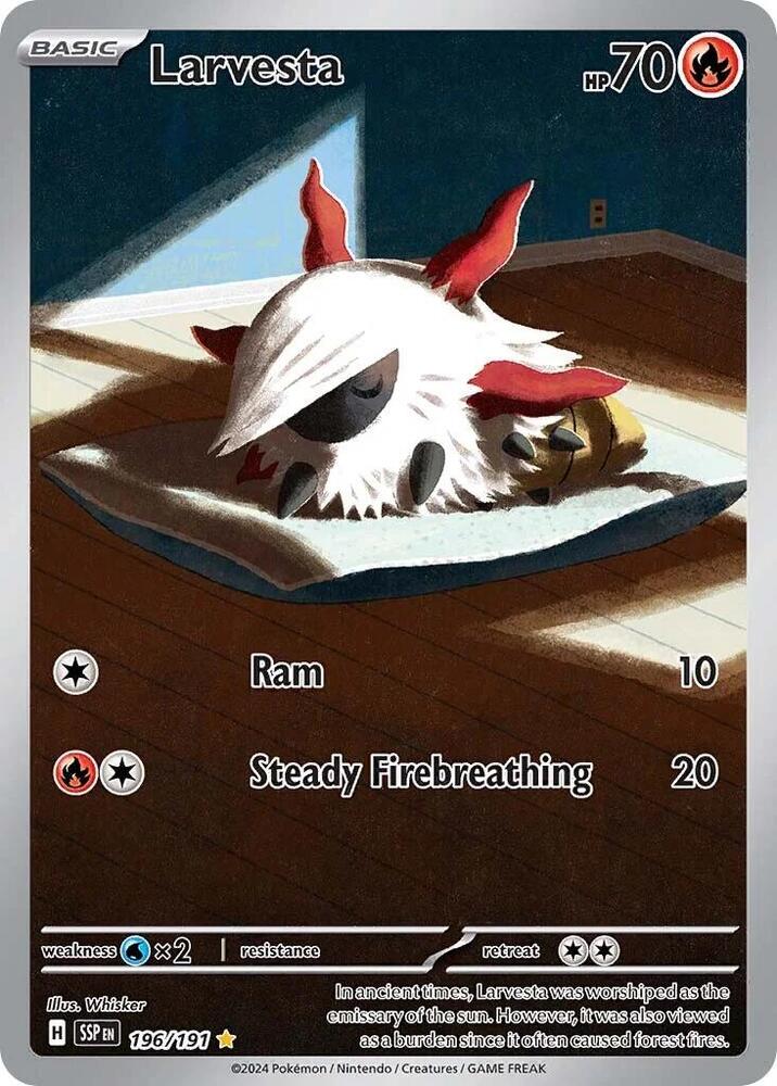 Larvesta - 196/191 [SV08: Surging Sparks] 196/191