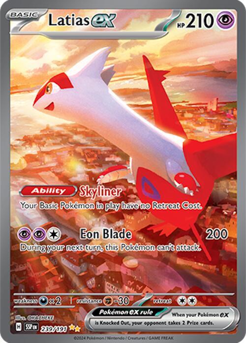 Latias ex - 239/191 [SV08: Surging Sparks] 239/191