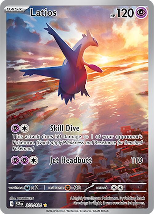 Latios - 203/191 [SV08: Surging Sparks] 203/191